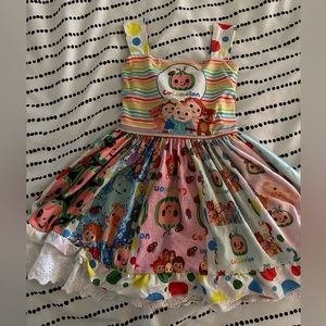 Boutique cocomelon twirl dress